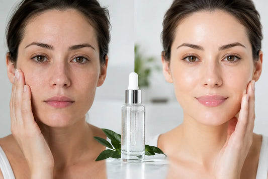 Hydrating Serum Before and After Results