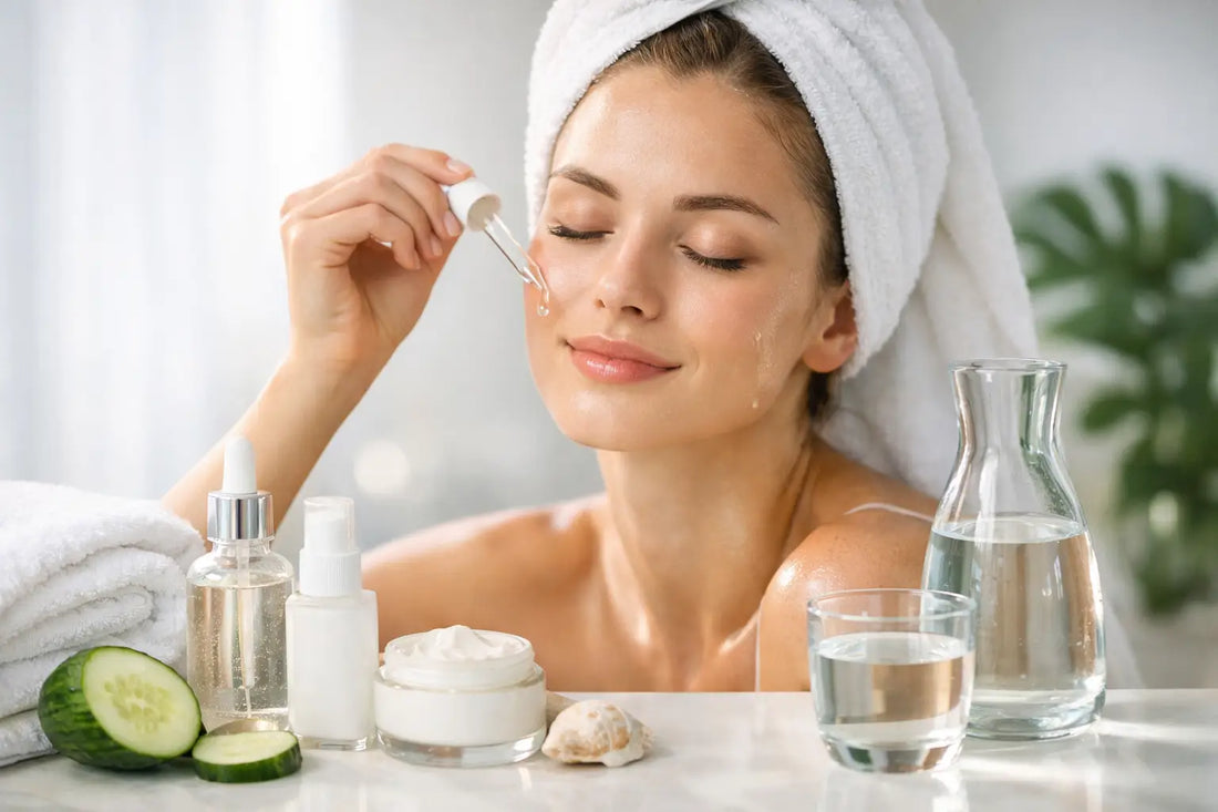 A Dehydrated Skin Routine Example for Lasting Glow